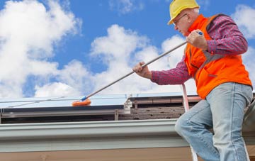 Hilltop soft wash roof cleaning